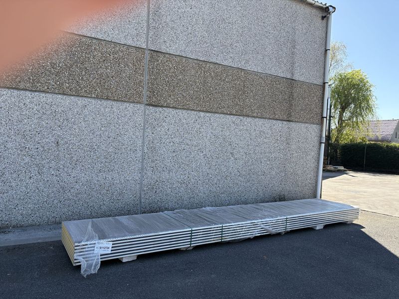 Panneaux isolants 40 mm 7 longueurs 6000 mm (NCS112724)