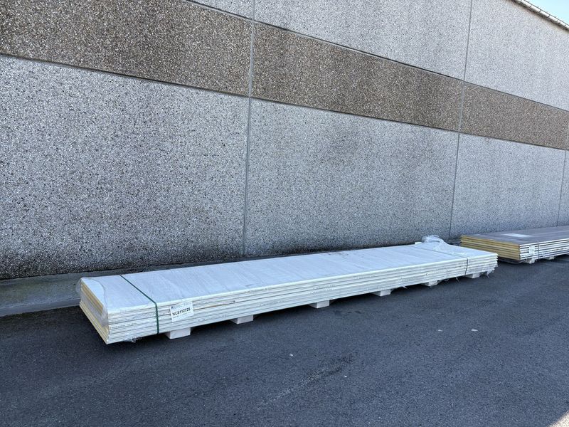 Panneaux isolants 40 mm 7 longueurs 6000 mm (NCS112725)