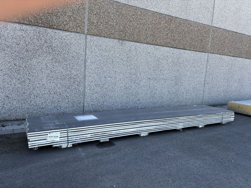 Panneaux isolants 40 mm 7 x 6000 + 1 x 5600 mm (NCS112726)