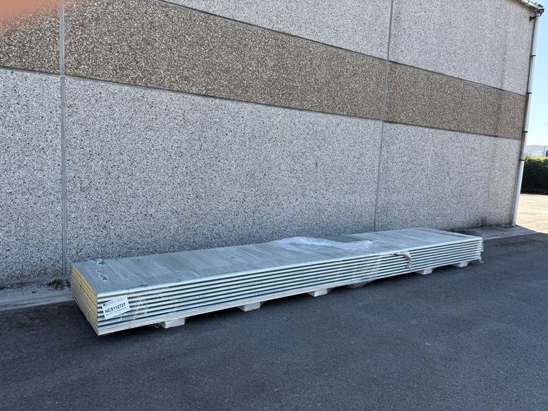 Panneaux isolants 40 mm 9 longueurs 6000 mm (NCS112727)