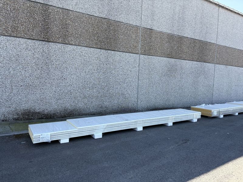 Panneaux isolants 40 mm 5 x 6000 + 1 x 5000 mm (NCS112734)