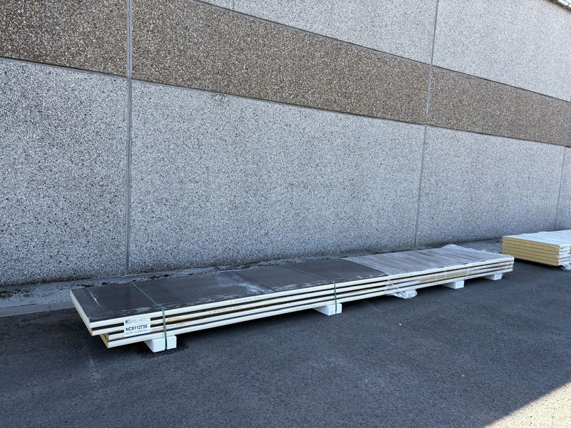 Panneaux isolants 60 mm 4 longueurs 6000 mm (NCS112739)