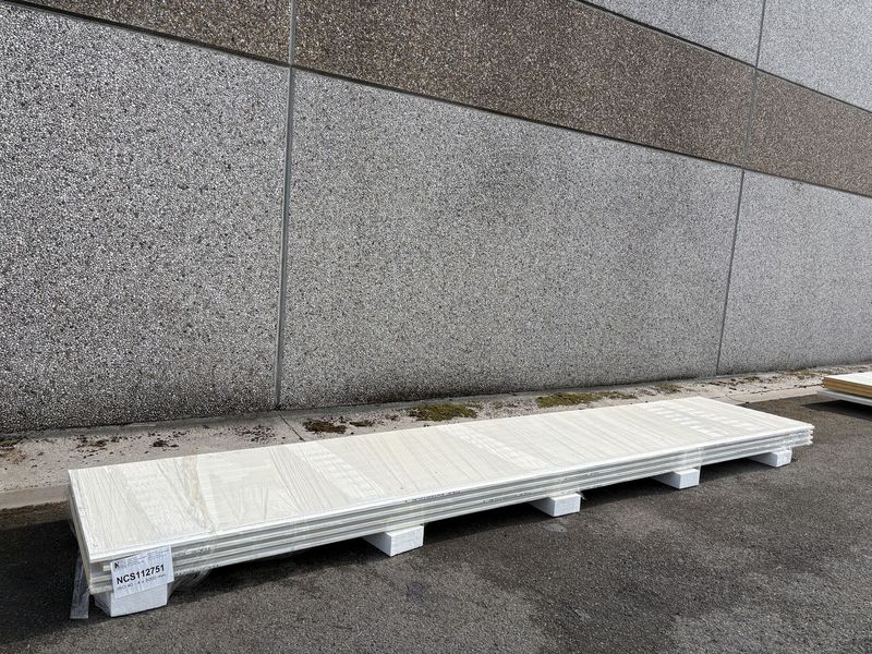 Panneaux isolants 40 mm 4 longueurs 5000 mm (NCS112751)
