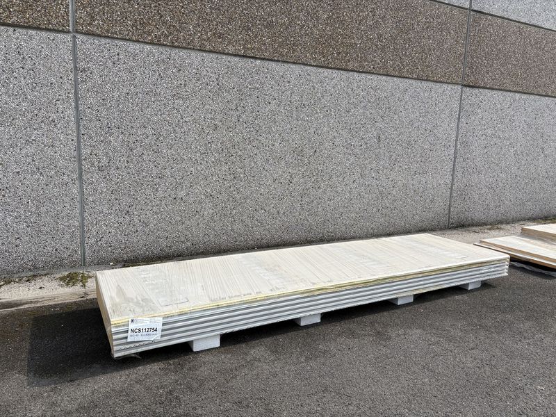 Panneaux isolants 40 mm 6 longueurs 4000 mm (NCS112754)