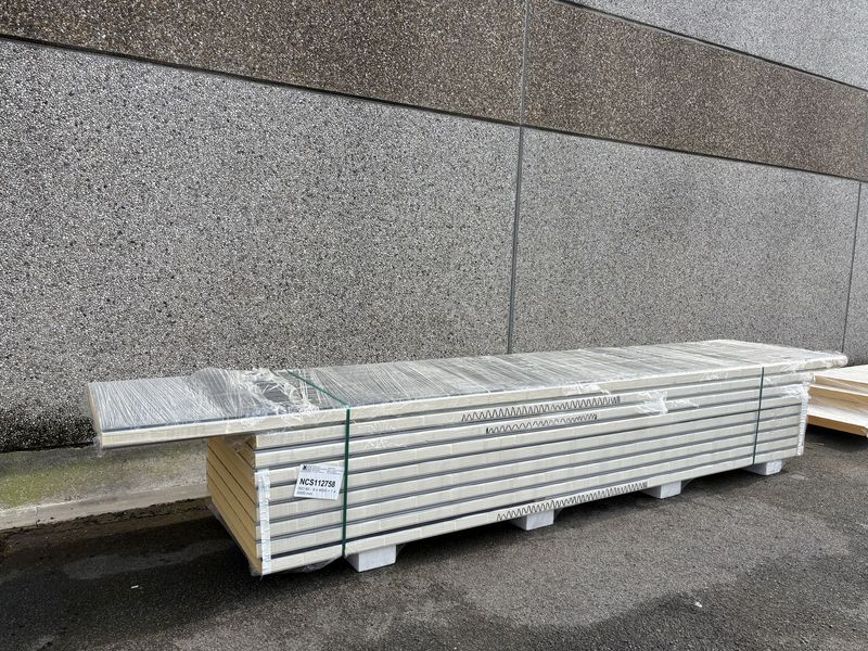 Panneaux isolants 80 mm 8 x 4000 + 1 x 5000 mm (NCS112758)