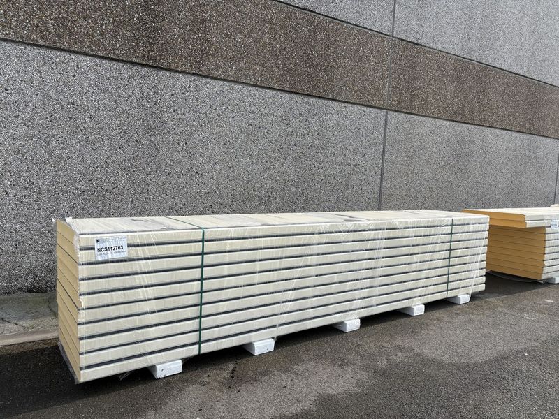 Panneaux isolants 100 mm 10 longueurs 5000 mm (NCS112763)