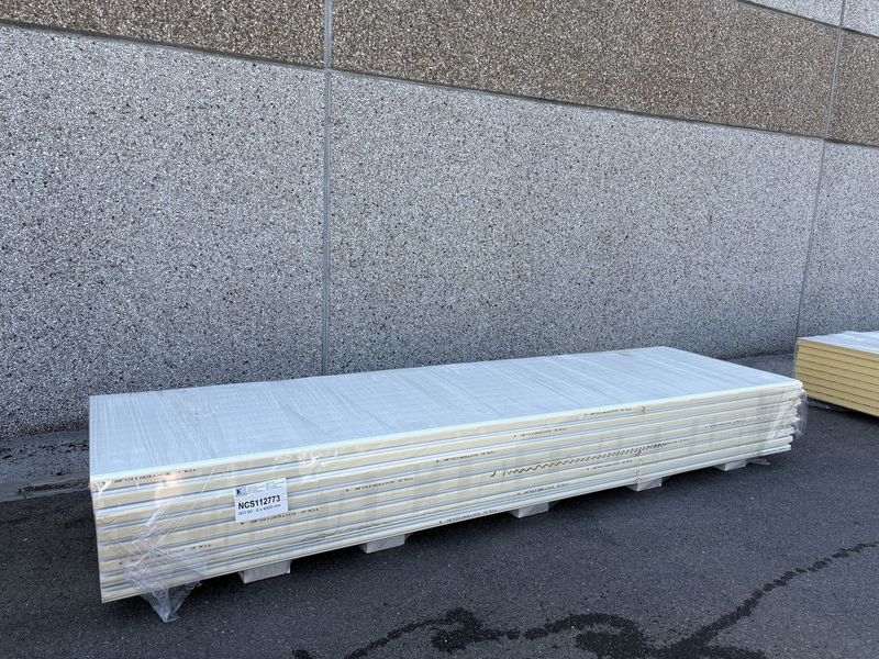 Panneaux isolants 60 mm 8 longueurs 4000 mm (NCS112773)