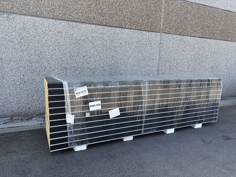 Panneaux isolants FC100 mm 11 x 4000 mm (NCS112779)