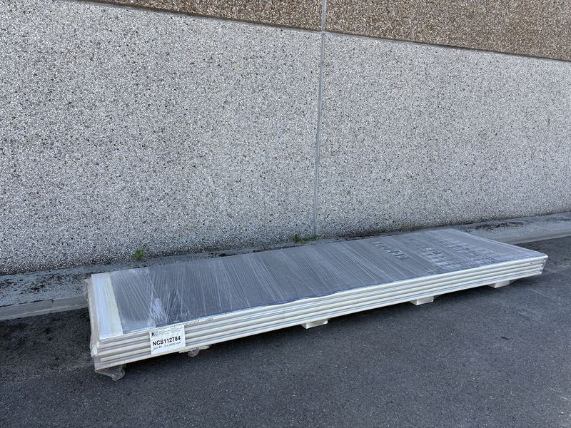 Panneaux isolants 40 mm 5 longueurs 4000 mm (NCS112784)