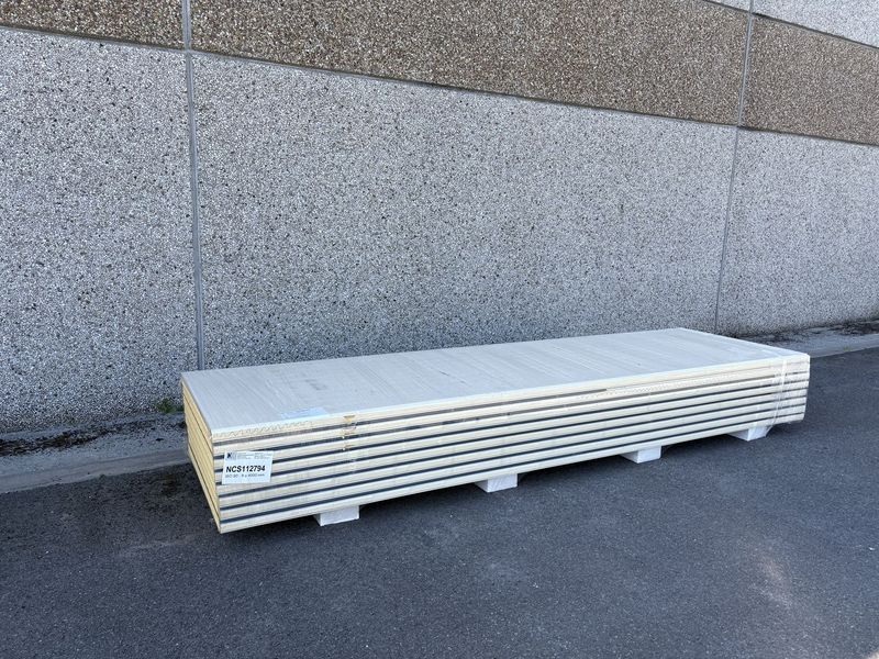 Panneaux isolants 60 mm 8 longueurs 4000 mm (NCS112794)