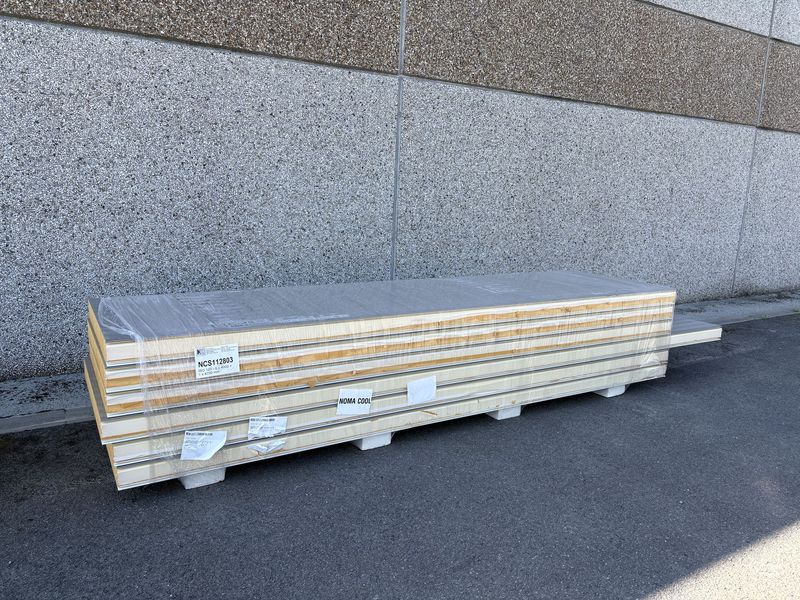 Panneaux isolants 120 mm 5 x 4000 + 1 x 4700 mm (NCS112803)
