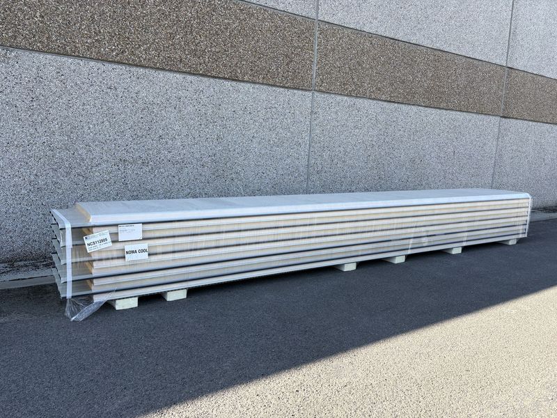 Panneaux de toiture DAK4 60 mm RAL 7016/9002 - 10 longueurs 7480 mm (NCS112805)