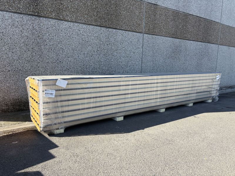 Panneaux de toiture DAK4 100 mm RAL 7016/9002 - 9 longueurs 7000 mm (NCS112807)