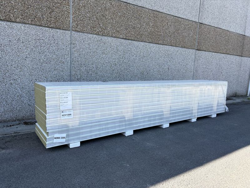 Panneaux isolants Laine de roche 100 mm 11 longueurs 6000 mm (NCS112808)