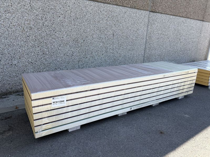 Panneaux isolants 100 mm 7 longueurs 4000 mm (NCS112840)