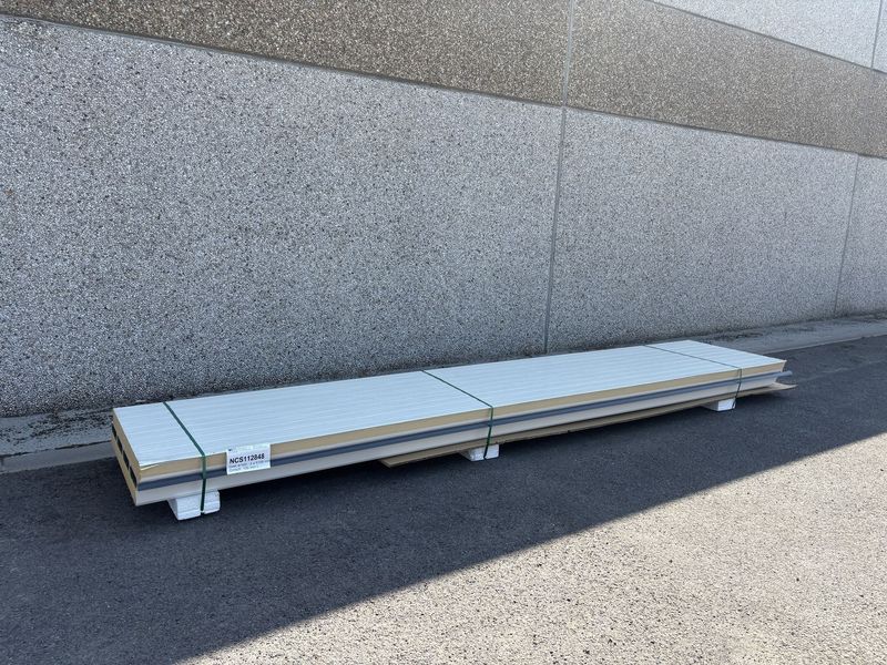 Panneaux de toiture DAK4 100 mm RAL 7016/9002 - 2 longueurs 5100 mm (NCS112848)