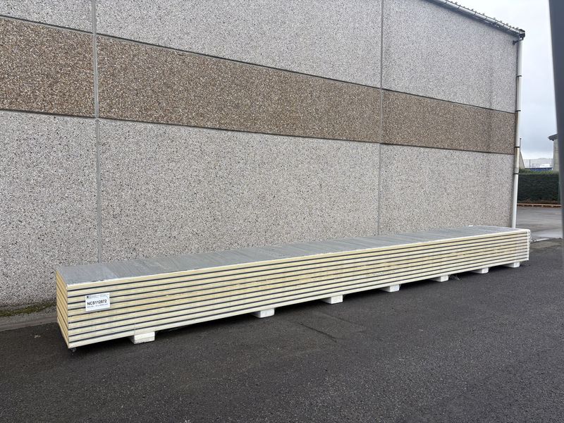 Panneaux isolants 60 mm 10 longueurs 8000 mm (NCS112872)