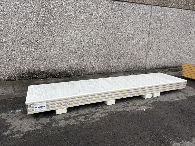 Panneaux isolants 60 mm 3 x 4000 + 1 x 3940 mm (NCS112873)