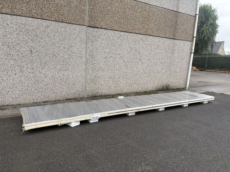 Panneaux isolants 60 mm 2 longueurs 6000 mm (NCS112877)