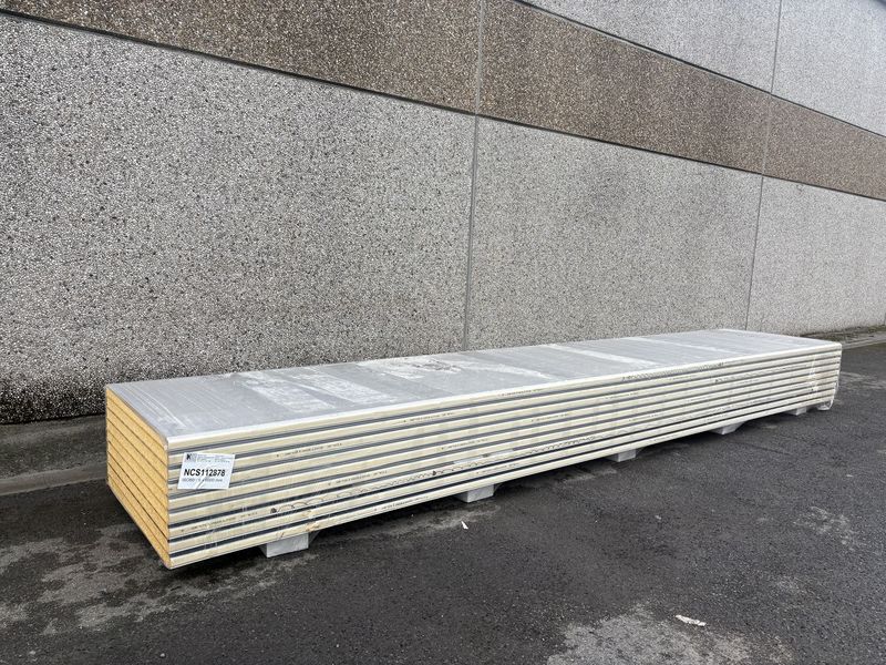 Panneaux isolants 60 mm 9 longueurs 6000 mm (NCS112878)