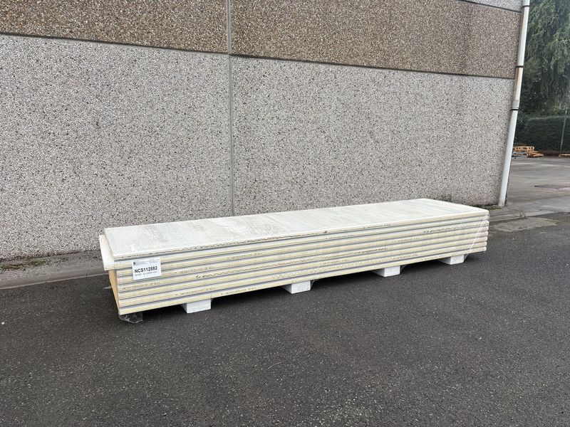 Panneaux isolants 60 mm 8 longueurs 4000 mm (NCS112882)