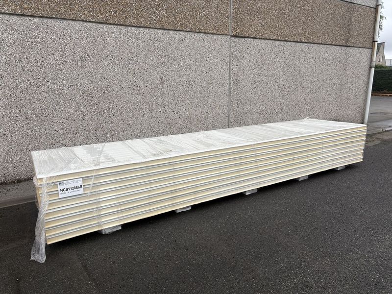Panneaux isolants 80 mm 8 x 5000 mm (NCS112886R)