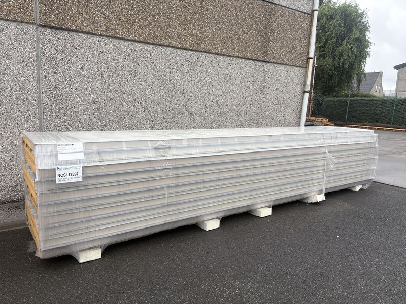 Panneaux de toiture DAK3/80 mm RAL 7042 - 10 longueurs 5650 mm (NCS112897) 