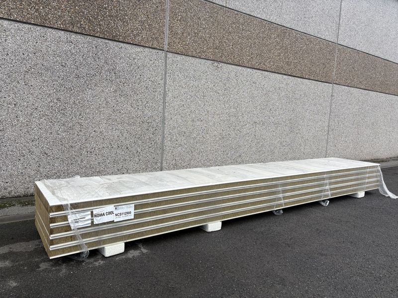Panneaux isolants Laine de roche 100 mm 5 longueurs 6000 mm (NCS112900)