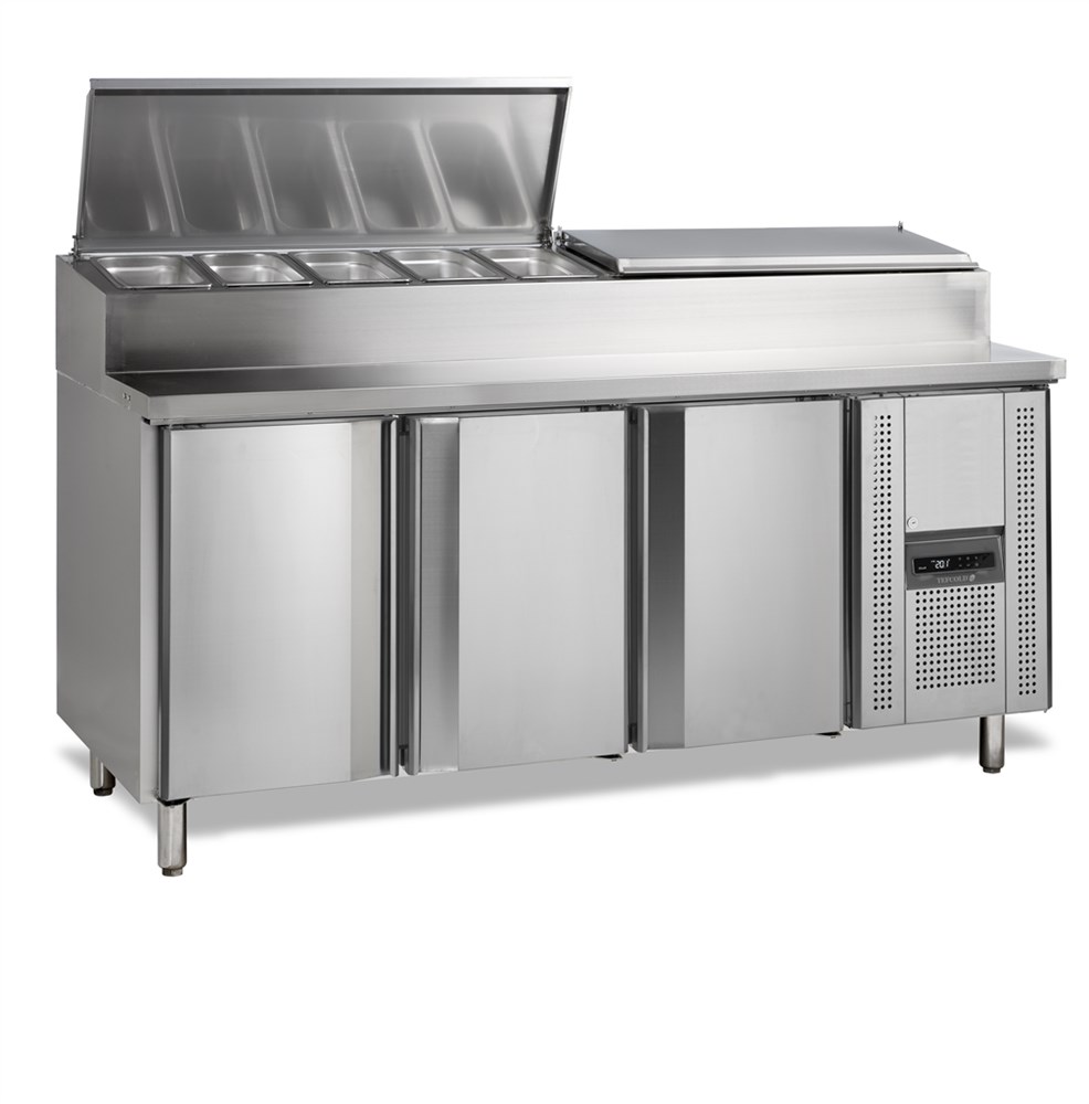 Comptoir de préparation de sandwich GN1/1 SS7300