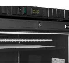 Armoire de congelation porte vitrée UFSC371G Black