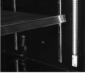 Armoire réfrigérateur C3DBB à 3 portes vitrées 