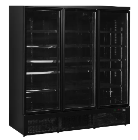 Armoire réfrigérateur C3DBB à 3 portes vitrées 