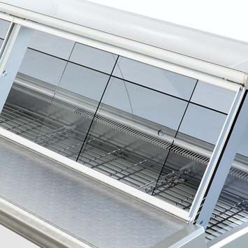 Fermeture plexi pour vitrine réfrigérée AMALIA 1250D