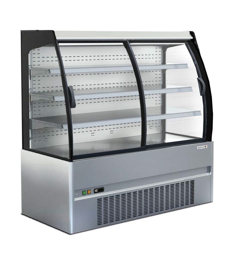 Vitrine murale réfrigérée D85 CRONUS L 200 inox P