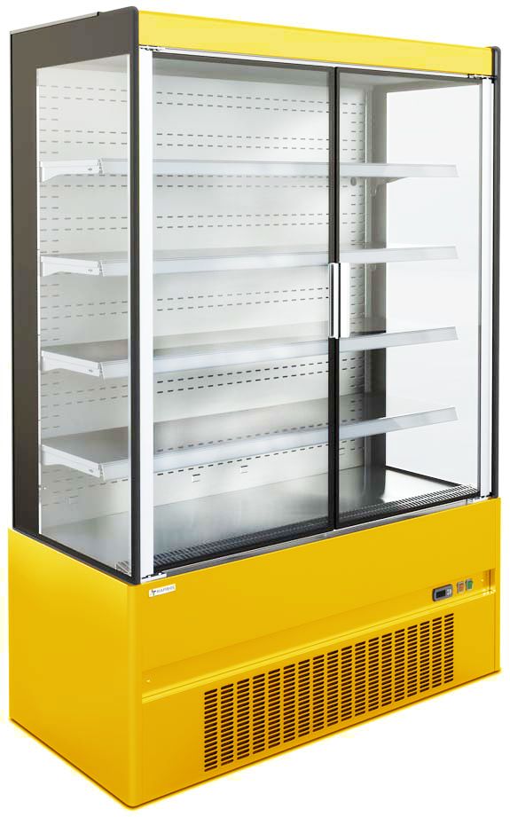 Vitrine murale réfrigérée D85 ECO CRONUS 130 avec portes battantes