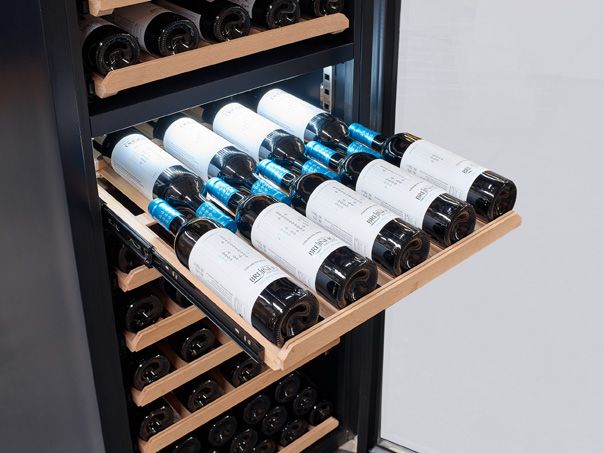 Armoire réfrigérée à vin euroline WCE450 porte vitrée