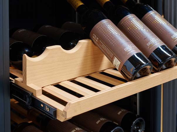 Grilles en bois pour armoire réfrigérée à vin WCE